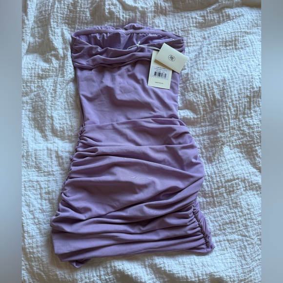 Peppermayo Lilac Strapless Dress - Picture 3 of 5